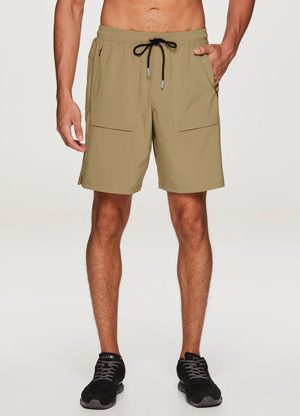 Salvage Ripstop Cargo Stretch Short - Men's Shorts in SILVER