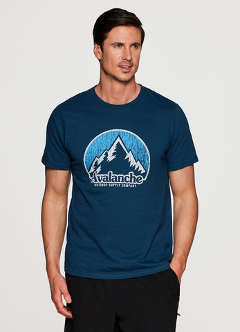 Avalanche Outdoor Supply T-Shirt Mens Medium Gray Short Sleeve Cotton Blend  for Sale in Mountlake Terrace, WA - OfferUp