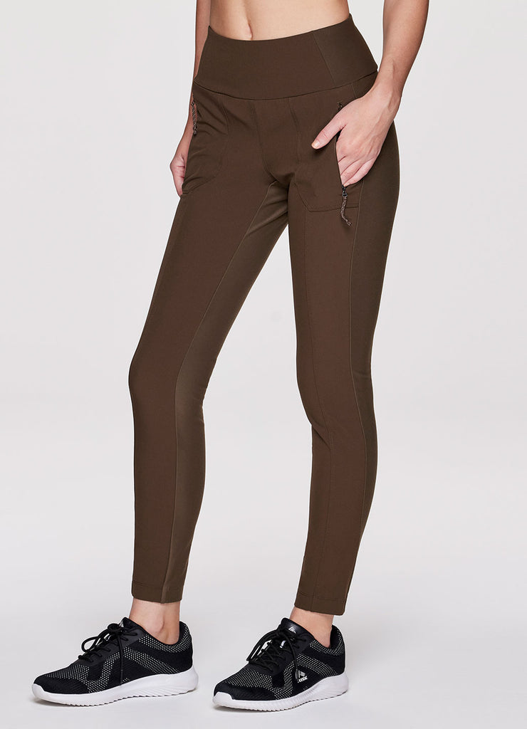 Hybrid & Company Women Office Dressy Leggings Skinny Trousers with
