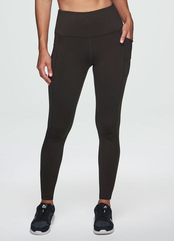 Womens Lined Leggings With Pockets 