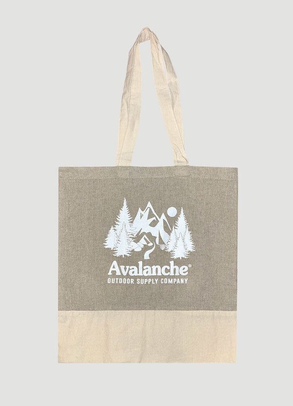 Avalanche Recycled Cotton Twill Tote