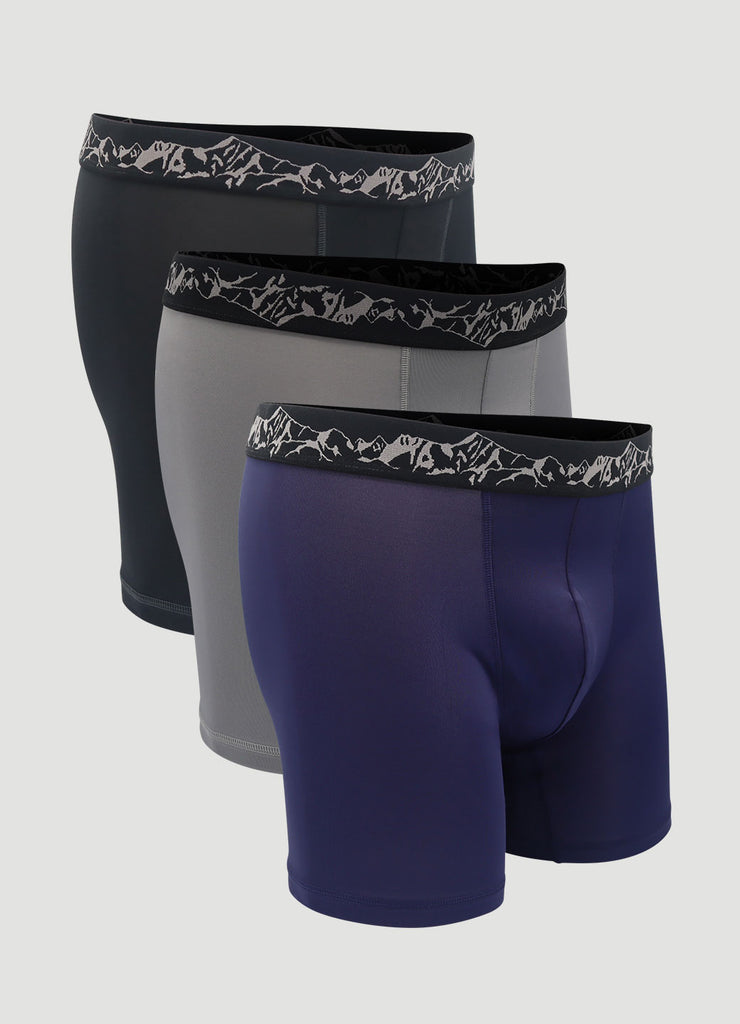  WANDER Mens Sport Underwear 3-Pack for Men Performance