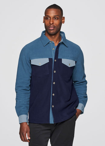 Avalanche Men's Lightweight Fleece Sweatshirt Long Sleeve 1/4 Zip Top for  Men, Soft Fleece Zip Up Sweatshirt with Pockets, Fleece Hiking Pullover  Blue Indigo Texture S at  Men's Clothing store
